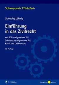 Abbildung von: Einführung in das Zivilrecht - C.F. Müller