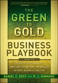 Cover: The Green to Gold Business Playbook - Wiley