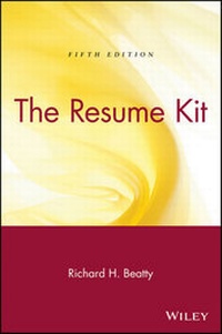 Enlarge image Cover: The Resume Kit - Wiley