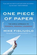 Cover: One Piece of Paper - Jossey-Bass
