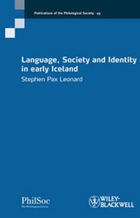 Abbildung von: Language, Society and Identity in early Iceland - Wiley