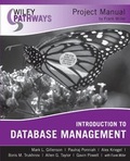 Cover: Wiley Pathways Introduction to Database Management Project Manual - Wiley