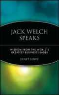 Cover: Jack Welch Speaks - Wiley