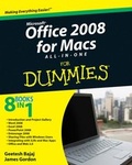 Cover: Office 2008 for Mac All-in-One For Dummies - Wiley
