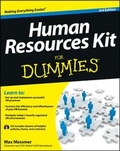 Cover: Human Resources Kit For Dummies - Wiley