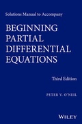 Cover: Solutions Manual to Accompany Beginning Partial Differential Equations - Wiley
