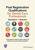 Cover: Post Registration Qualifications for Dental Care Professionals - Wiley
