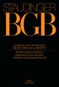 Cover: J. von Staudingers Kommentar zum B&uuml;rgerlichen Gesetzbuch mit Einf&uuml;hrungsgesetz und Nebengesetzen - Sellier