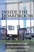 Cover: Inside the Boardroom - Wiley