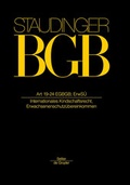 Cover: BGB: Kommentar zum B&uuml;rgerlichen Gesetzbuch mit Einf&uuml;hrungsgesetz und Nebengesetzen - Sellier - De Gruyter