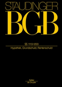 Bild vergrößern Bild: BGB: Kommentar zum Bürgerlichen Gesetzbuch mit Einführungsgesetz und Nebengesetzen - Sellier - De Gruyter