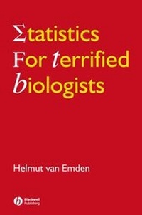 Enlarge image Cover: Statistics for Terrified Biologists - Wiley