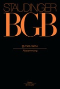 Cover: BGB: Kommentar zum B&uuml;rgerlichen Gesetzbuch mit Einf&uuml;hrungsgesetz und Nebengesetzen - Sellier - De Gruyter