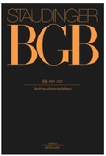 Cover: BGB: Kommentar zum B&uuml;rgerlichen Gesetzbuch mit Einf&uuml;hrungsgesetz und Nebengesetzen - Sellier - De Gruyter