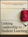 Cover: Linking Leadership to Student Learning - Jossey-Bass
