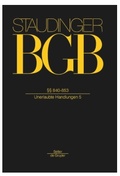 Cover: BGB: Kommentar zum B&uuml;rgerlichen Gesetzbuch mit Einf&uuml;hrungsgesetz und Nebengesetzen - Sellier - De Gruyter