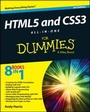 Cover: HTML5 and CSS3 All-in-One For Dummies - Wiley
