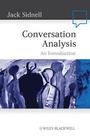 Cover: Conversation Analysis - Wiley