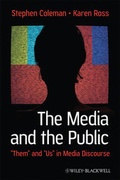 Cover: The Media and The Public - Wiley