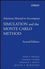 Cover: Student Solutions Manual to Accompany Simulation and the Monte Carlo Method - Wiley