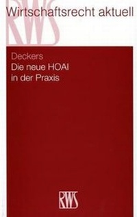 Abbildung von: Die neue HOAI in der Praxis - RWS