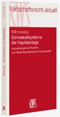 Abbildung von: Schneeballsysteme der Kapitalanlage - RWS