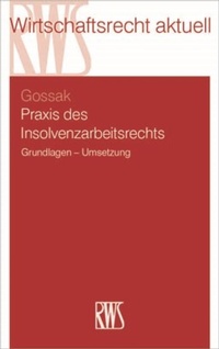 Abbildung von: Praxis des Insolvenzarbeitsrechts - RWS