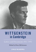 Cover: Wittgenstein in Cambridge - Wiley