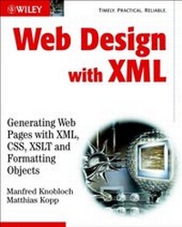 Abbildung von: Web Design with XML - Wiley