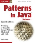Cover: Patterns in Java, Volume 1 - Wiley