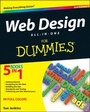 Cover: Web Design All-in-One For Dummies - Wiley