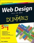 Cover: Web Design All-in-One For Dummies - Wiley