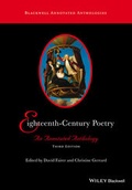 Cover: Eighteenth-Century Poetry - Wiley