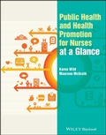 Cover: Public Health and Health Promotion for Nurses at a Glance - Wiley