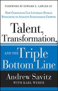Cover: Talent, Transformation, and the Triple Bottom Line - Jossey-Bass