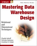 Cover: Mastering Data Warehouse Design - Wiley