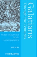 Cover: Galatians Through the Centuries - Wiley