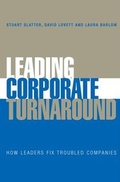 Cover: Leading Corporate Turnaround - Jossey-Bass