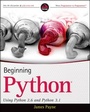 Cover: Beginning Python - Wrox Press