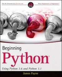Enlarge image Cover: Beginning Python - Wrox Press