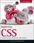 Abbildung von: Beginning CSS - Wrox Press