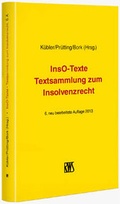 Cover: InsO-Texte - RWS