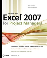 Abbildung von: Microsoft Office Excel 2007 for Project Managers - Sybex Inc.,U.S.