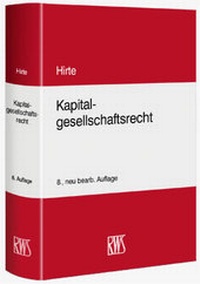Abbildung von: Kapitalgesellschaftsrecht - RWS