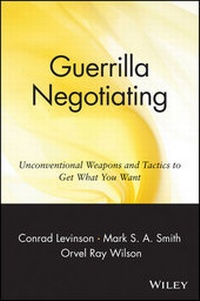 Enlarge image Cover: Guerrilla Negotiating - Wiley