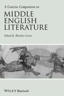 Cover: A Concise Companion to Middle English Literature - Wiley