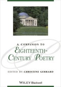 Cover: A Companion to Eighteenth-Century Poetry - Wiley
