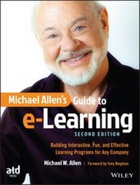 Enlarge image Cover: Michael Allen's Guide to e-Learning - Wiley
