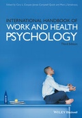 Cover: International Handbook of Work and Health Psychology - Wiley