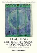 Cover: Teaching Critical Thinking in Psychology - Wiley